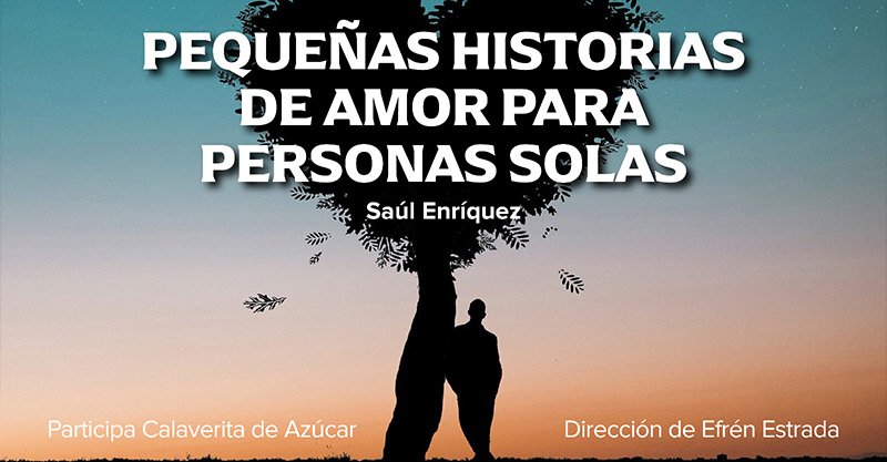 Pequeñas historias de amor para personas solas, una obra de Saúl Enríquez